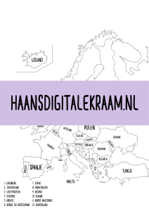 Salesmap Europa A4